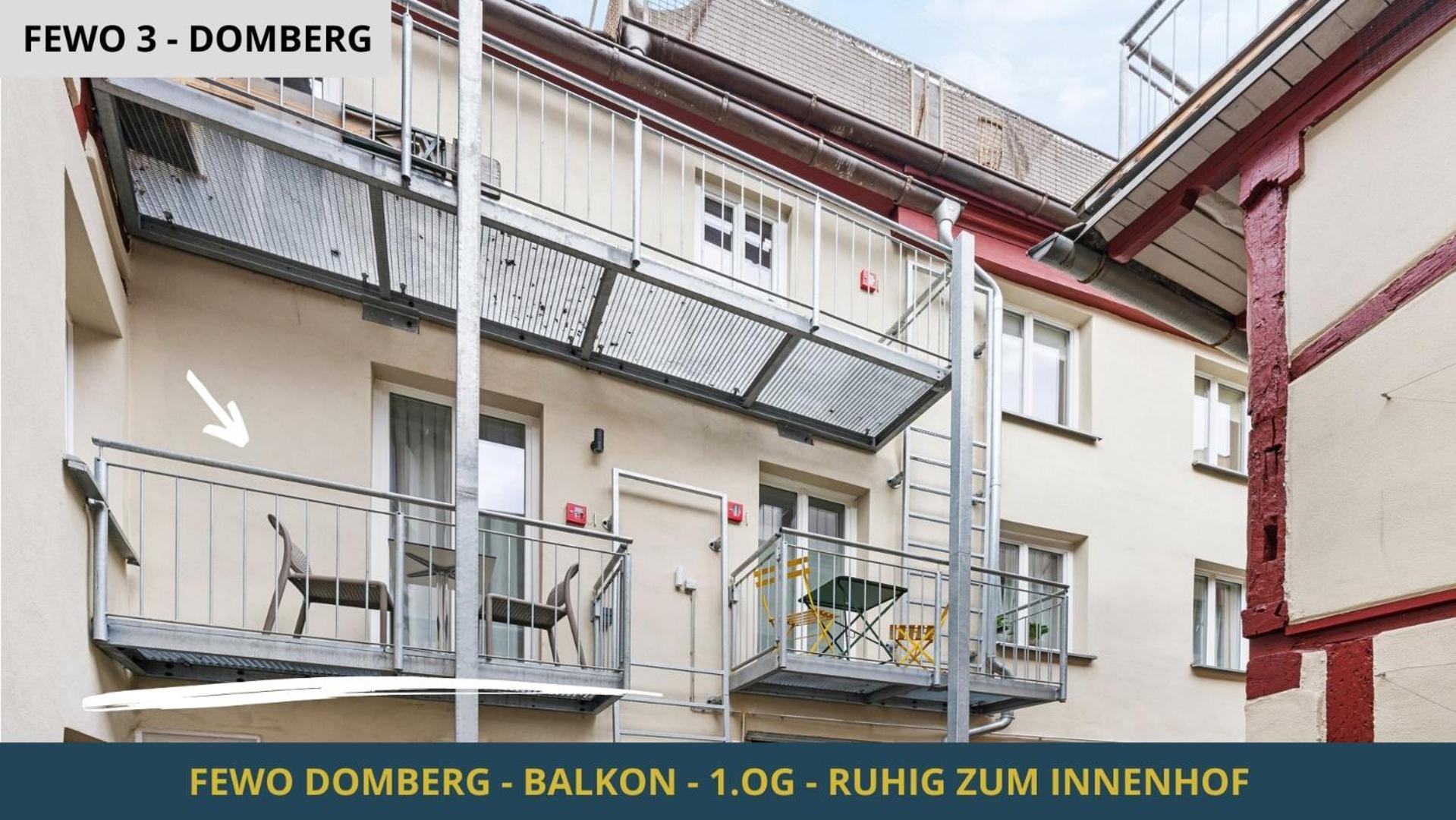 Neu Kapapart15 - 6 Schoene Fewos Mit Einbaukueche, Bad Und Balkon In Der Altstadt Auf Bambergs Insel ภายนอก รูปภาพ